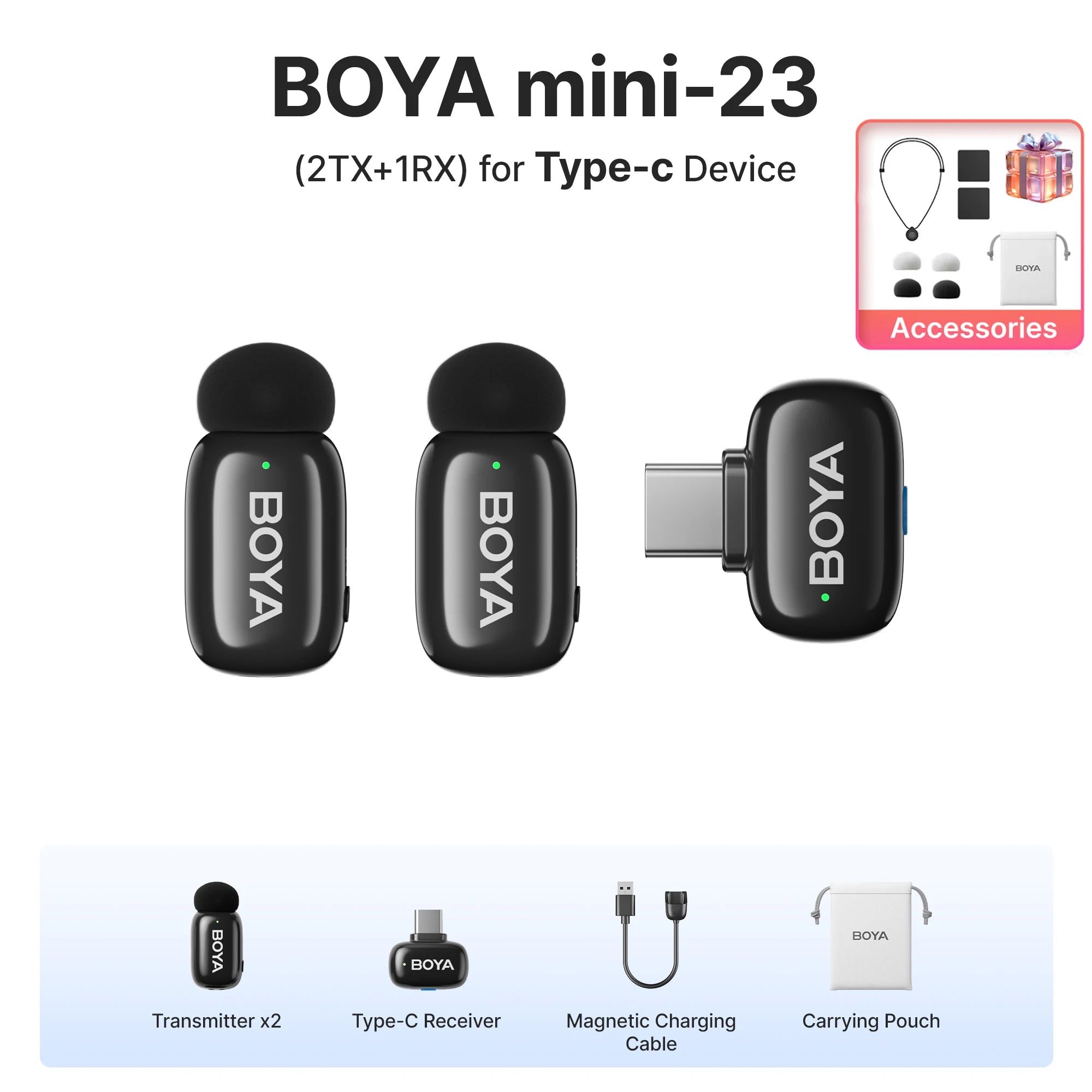 Mini Wireless Microphone